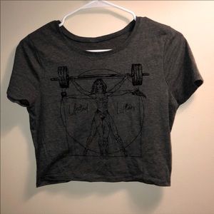 United lifters crop top